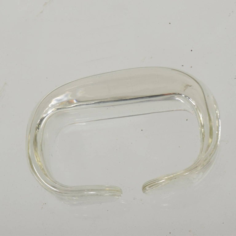 MidCentury Modern Set of 6 Depression Glass Napkin Rings at 1stDibs
