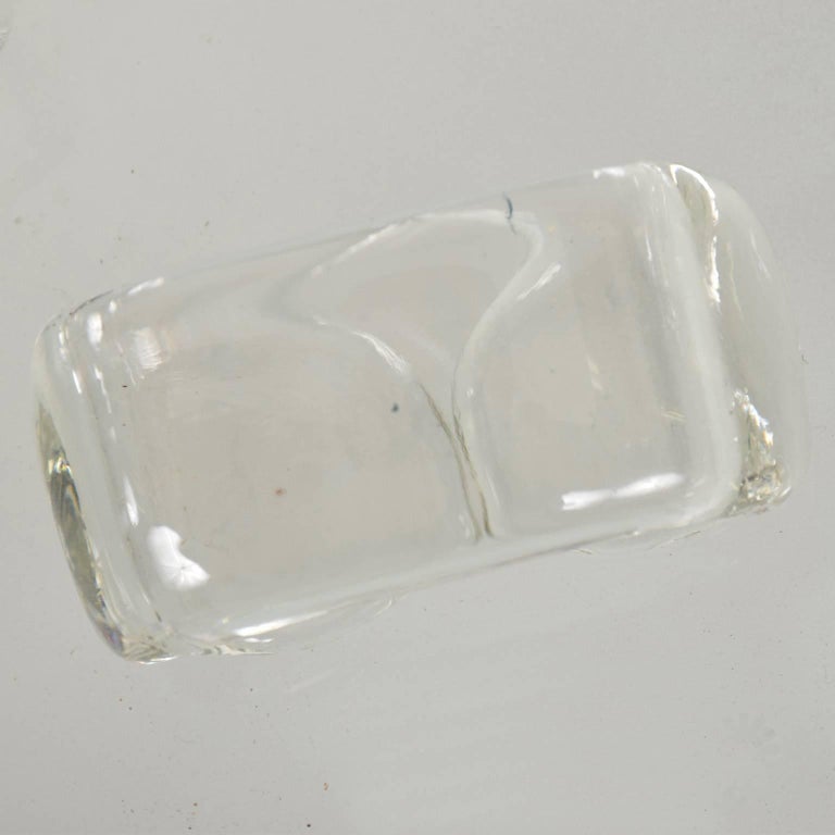 MidCentury Modern Set of 6 Depression Glass Napkin Rings at 1stDibs