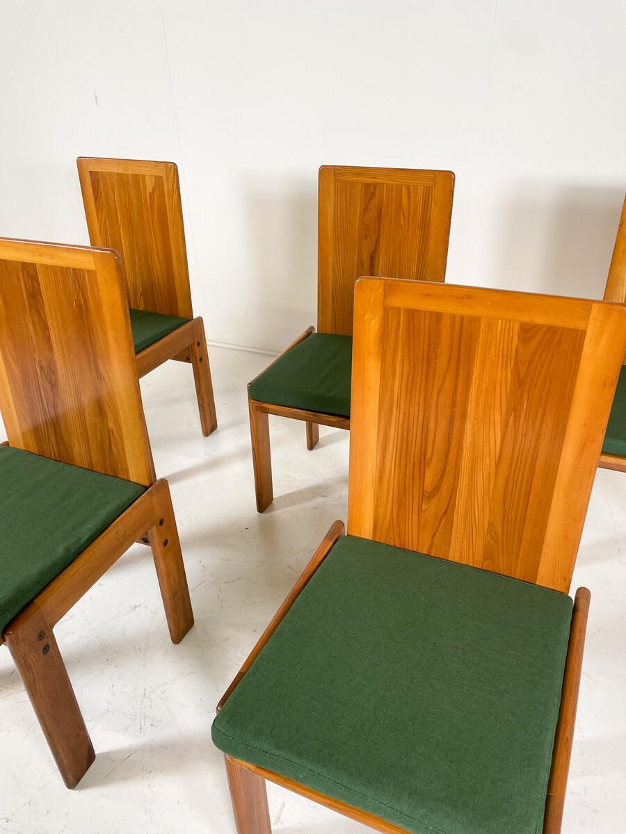 MY MODERN 6er-Set Esszimmerstühle von Romanutti, Italien, 1970er Jahre (Italienisch) im Angebot