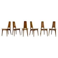 Used Mid-Century Modern Set of 6 Dining Chairs, Germany, 1980s