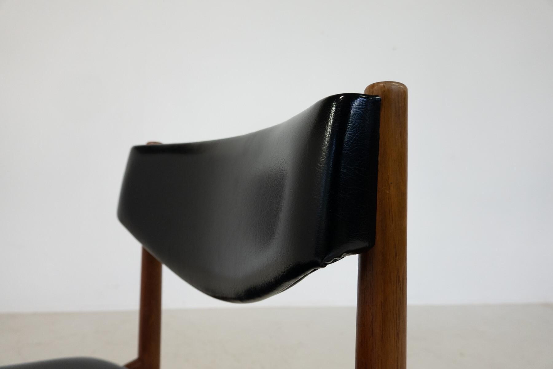 The Moderns Modern Set of 6 Scandinavian Chairs, 1960s en vente 7
