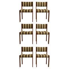 Mid-Century Modern Set of 6x Niels Moller Eilersen Teak Danish Dining Chairs