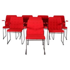 Mid-Century Modern Set of 8 chairs by Bruno Mathsson