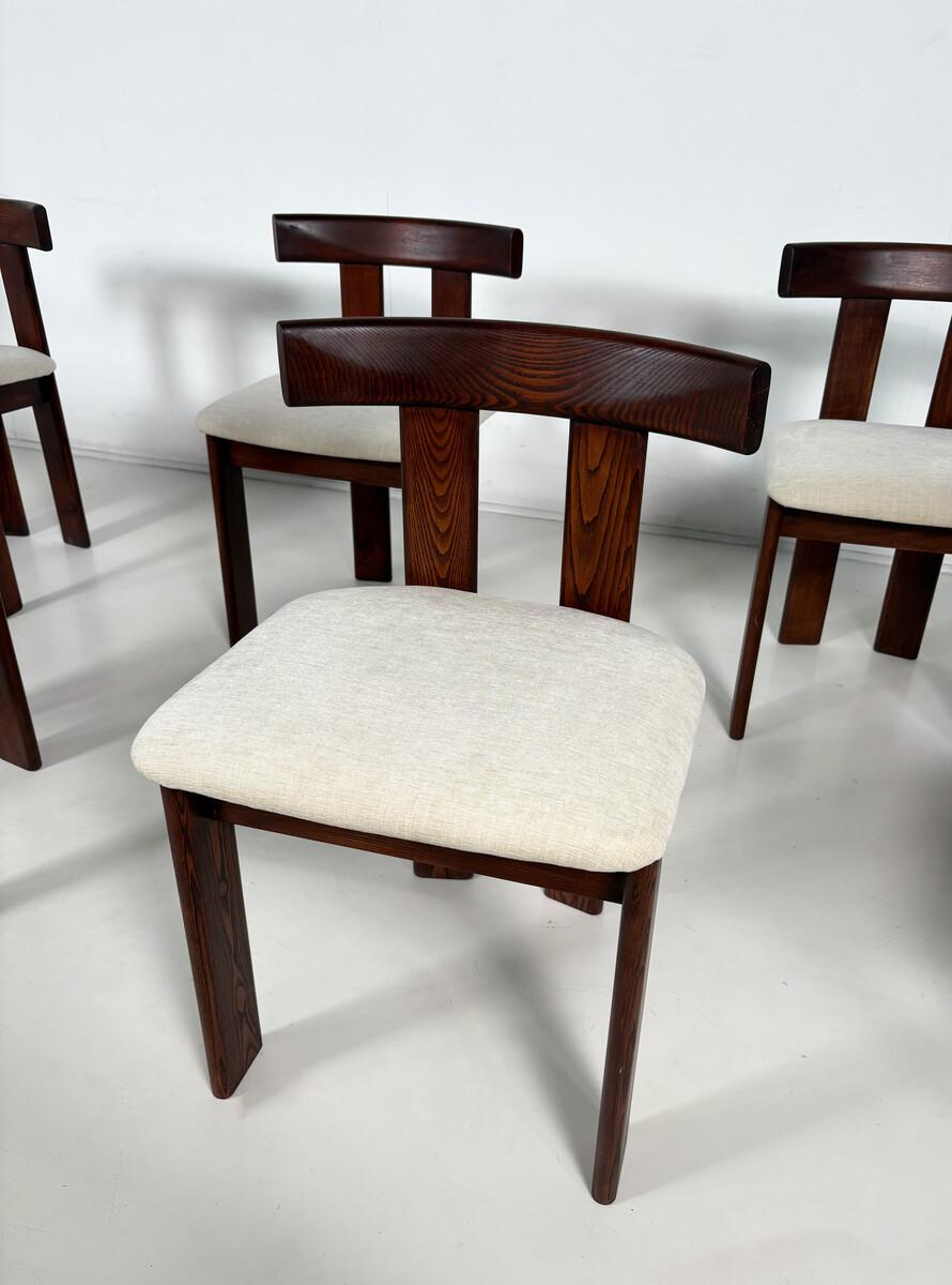 Mid-Century Modern Set of 8 Chairs by Luigi Vaghi, 1960s im Angebot 1