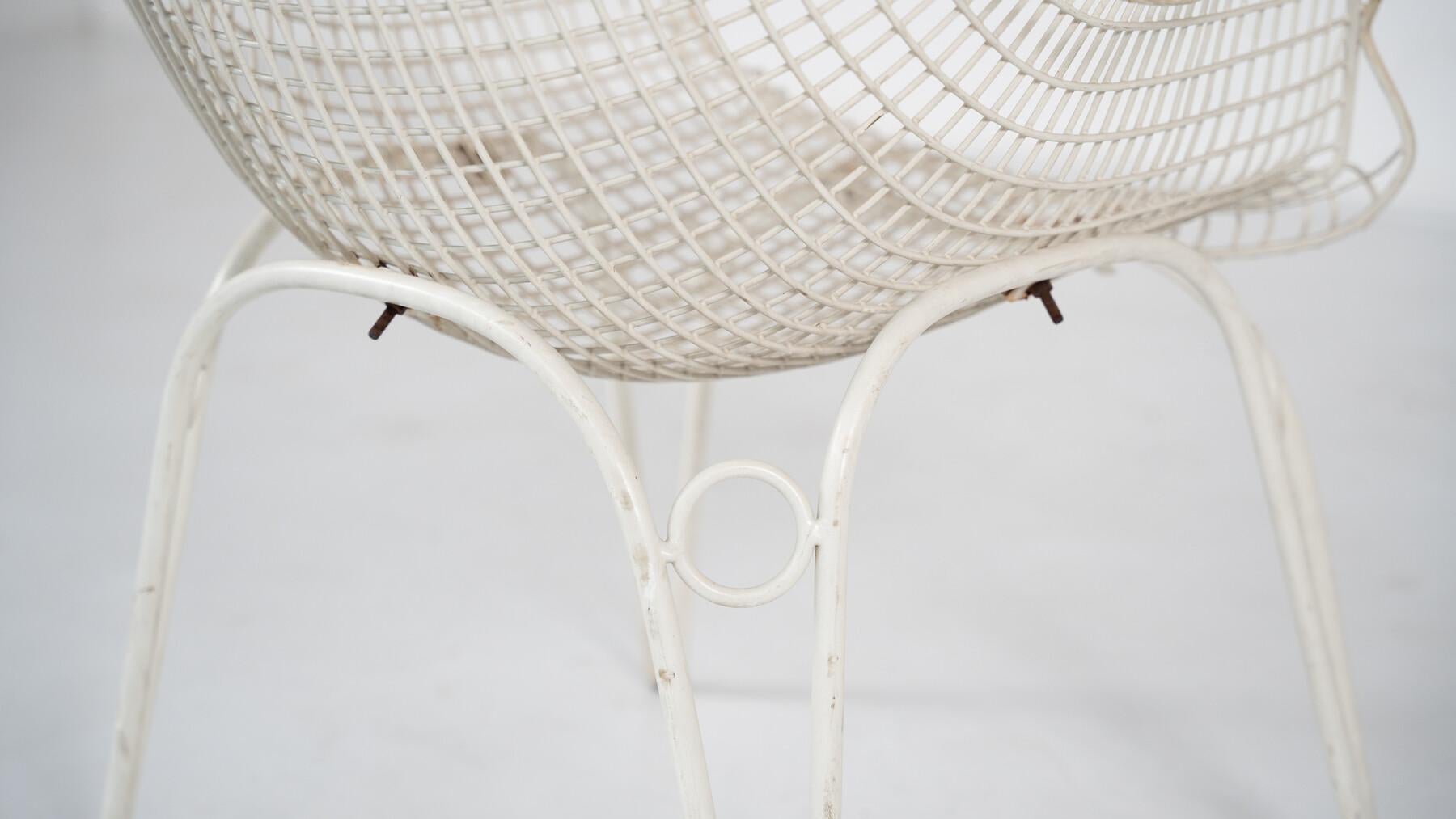 Mid-Century Modern Ensemble de 8 chaises de jardin The Moderns, Italie, années 1950 en vente