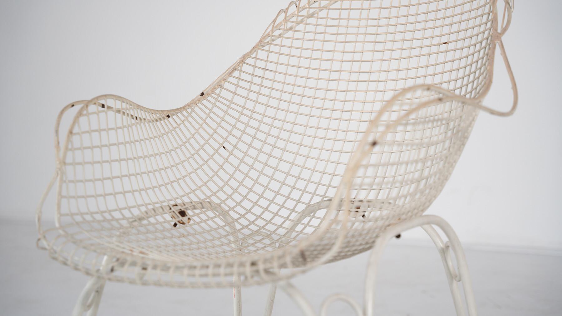 Ensemble de 8 chaises de jardin The Moderns, Italie, années 1950 en vente 1