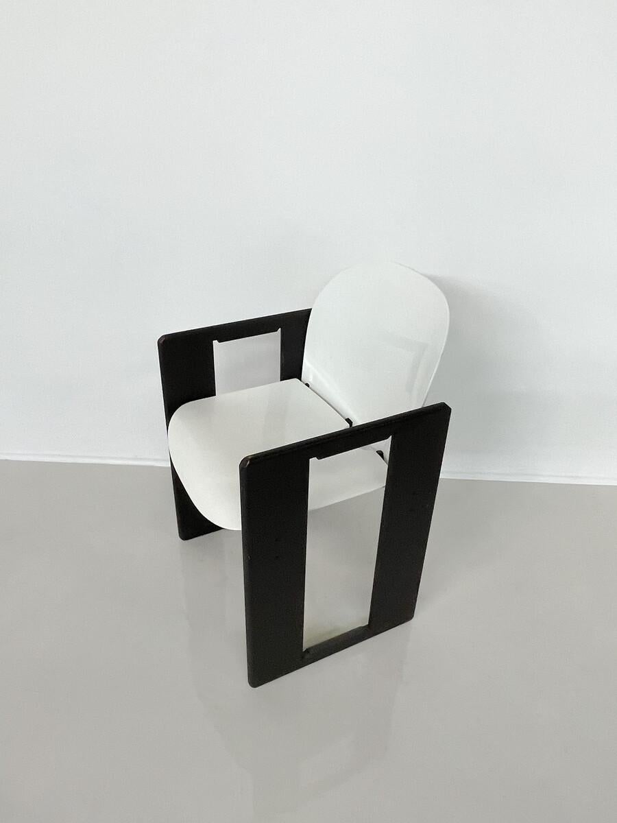 Ensemble de 4 chaises Diagolo de style mi-siècle moderne par Afra & Tobia Scarpa pour B&B Italia Bon état - En vente à Brussels, BE