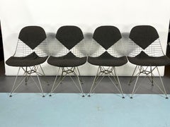 Mid-Century Modern Set of Four DKR Bikini Chairs by Charles Eames
