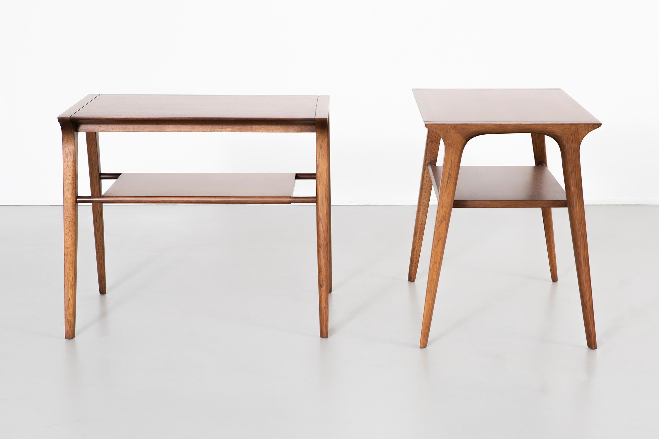 American Mid-Century Modern Set of John Van Koert for Drexel Side Tables