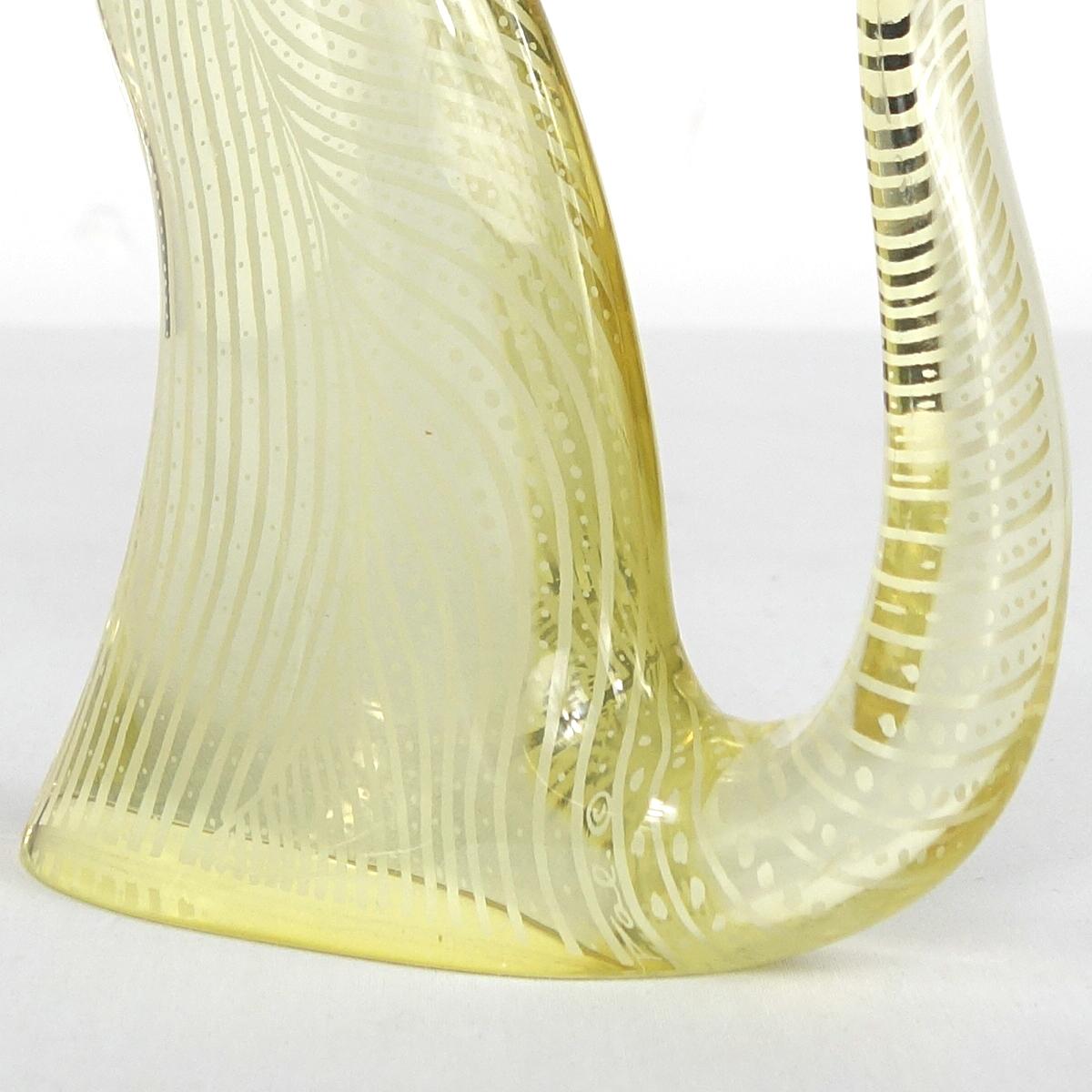 20th Century Mid-Century Modern Set of Six Cats in Lucite Made by Abraham Palatnik