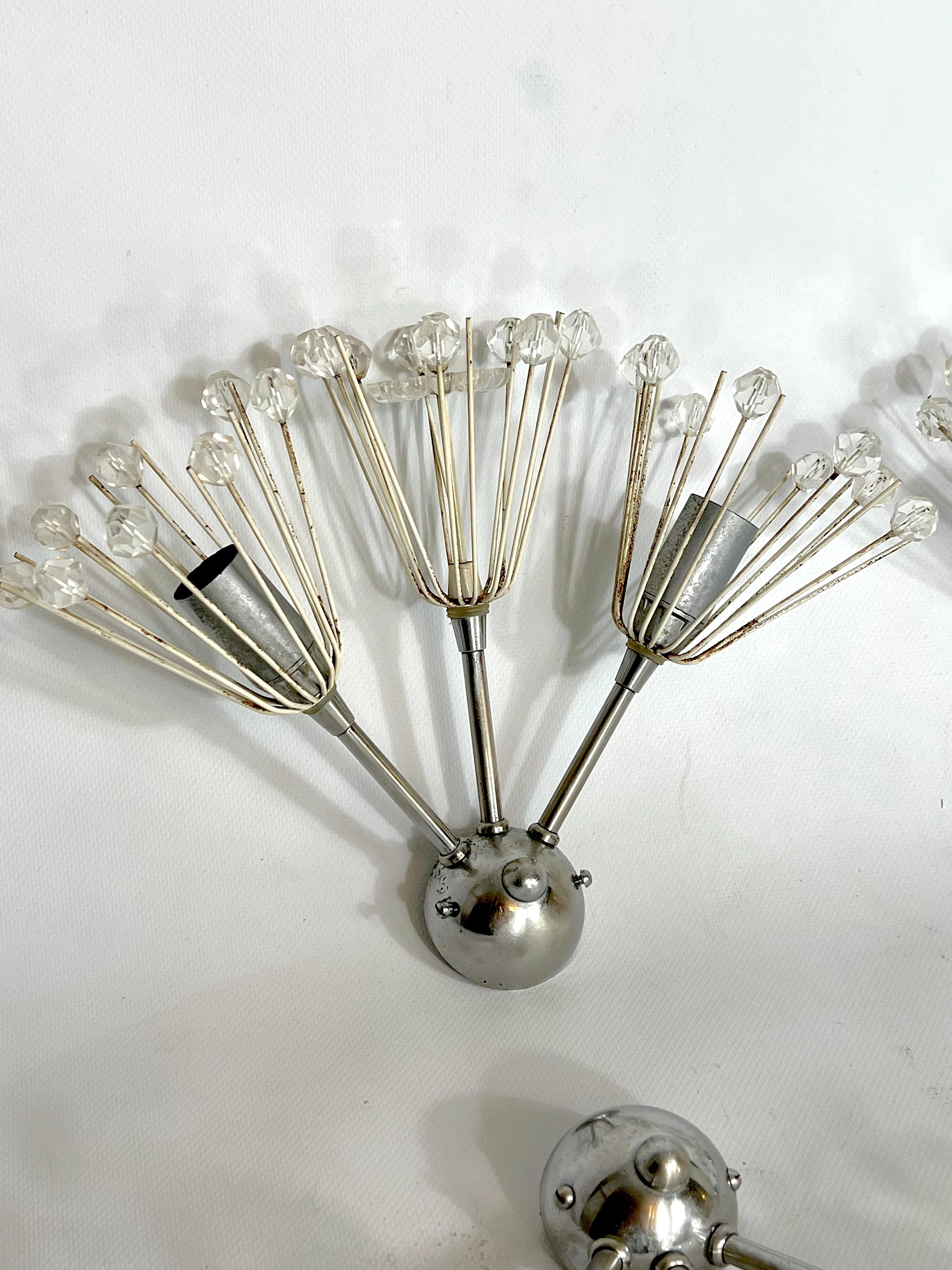 Mid-Century Modern Set of Six Emil Stejnar Sconces from 60s For Sale 7