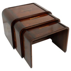 Wood Nesting Tables and Stacking Tables