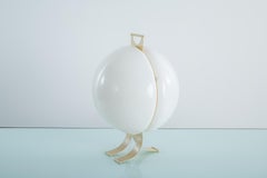 Moderne Tischleuchte "Sfera" von Beni Cuccuru, Italien, 1972, Mitte des Jahrhunderts