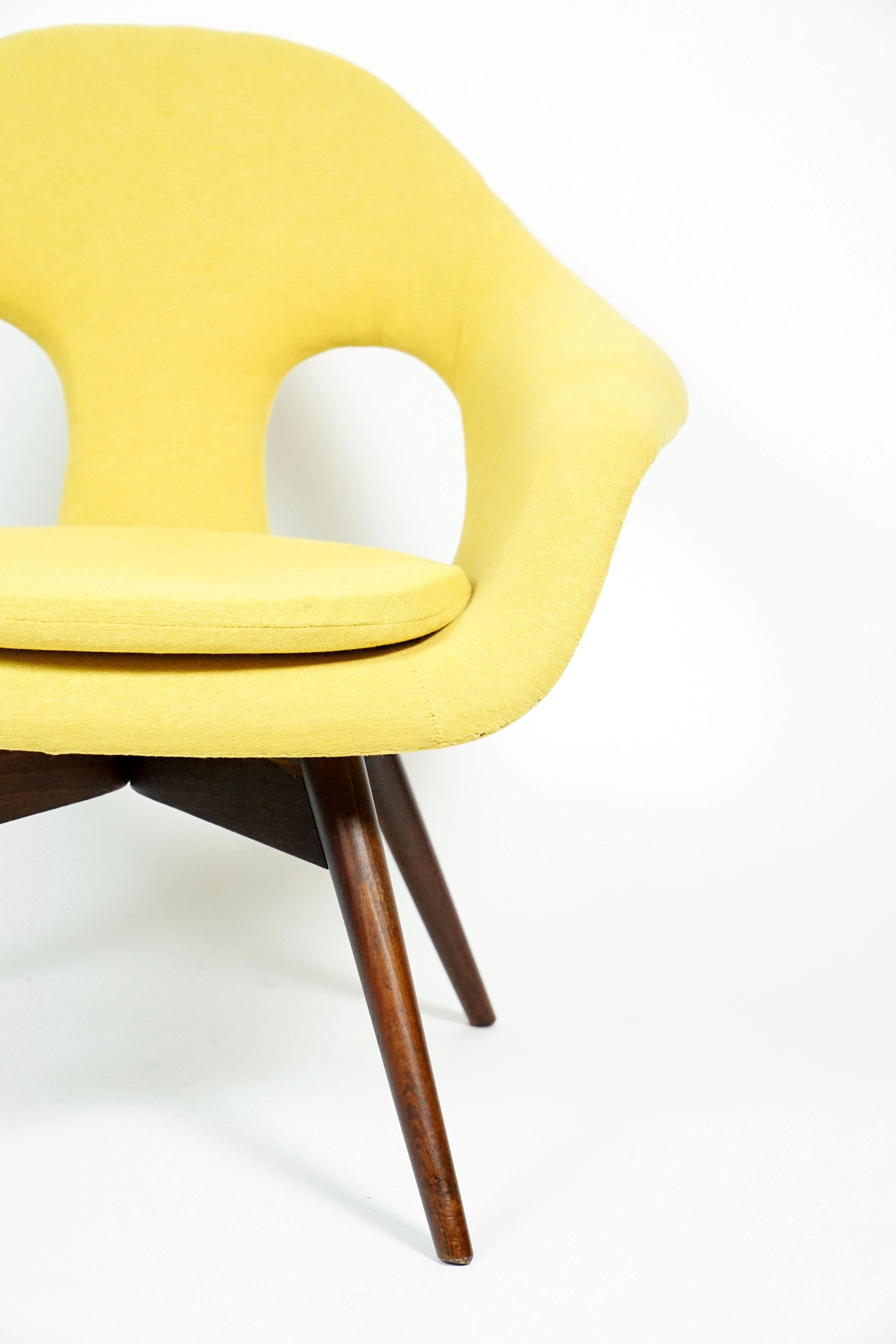 Mid-20th Century Mid-Century Modern Shell Chair František Jirak, 1960s For Sale