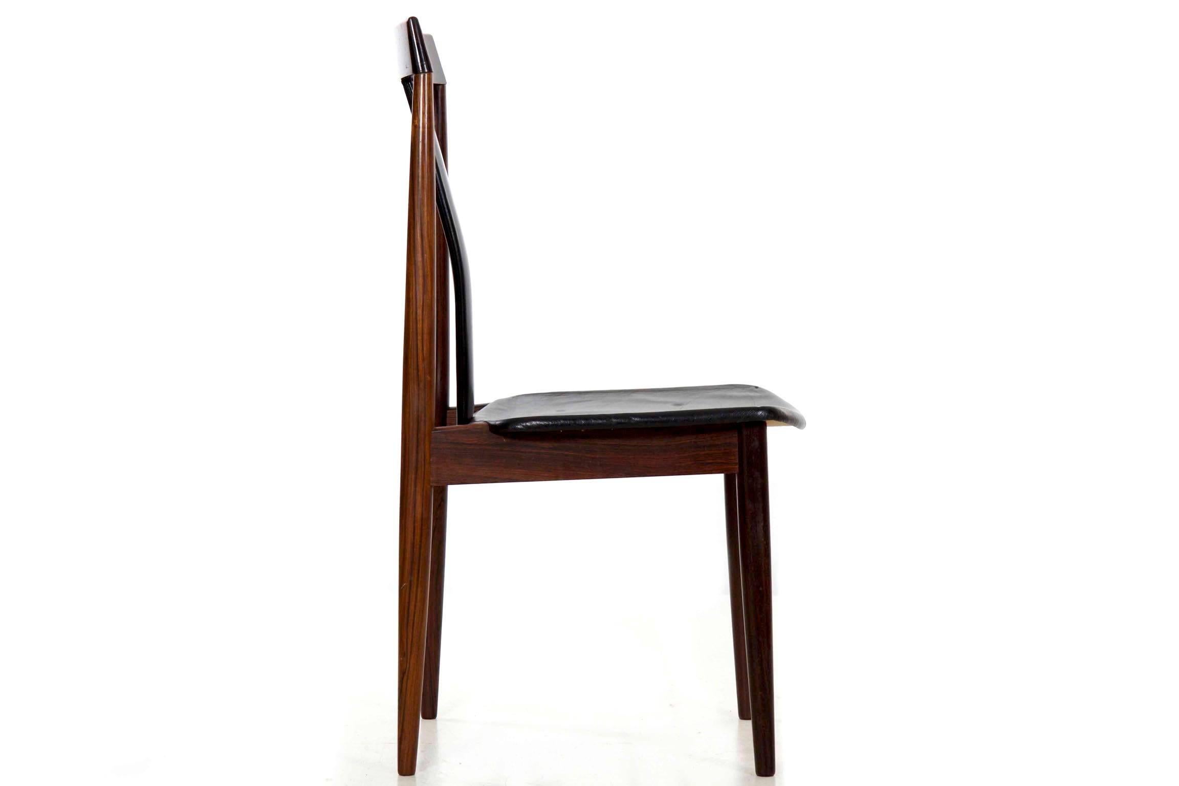 Danish Mid-Century Modern Side Chair by Frem Rojle, Denmark, circa 1960s