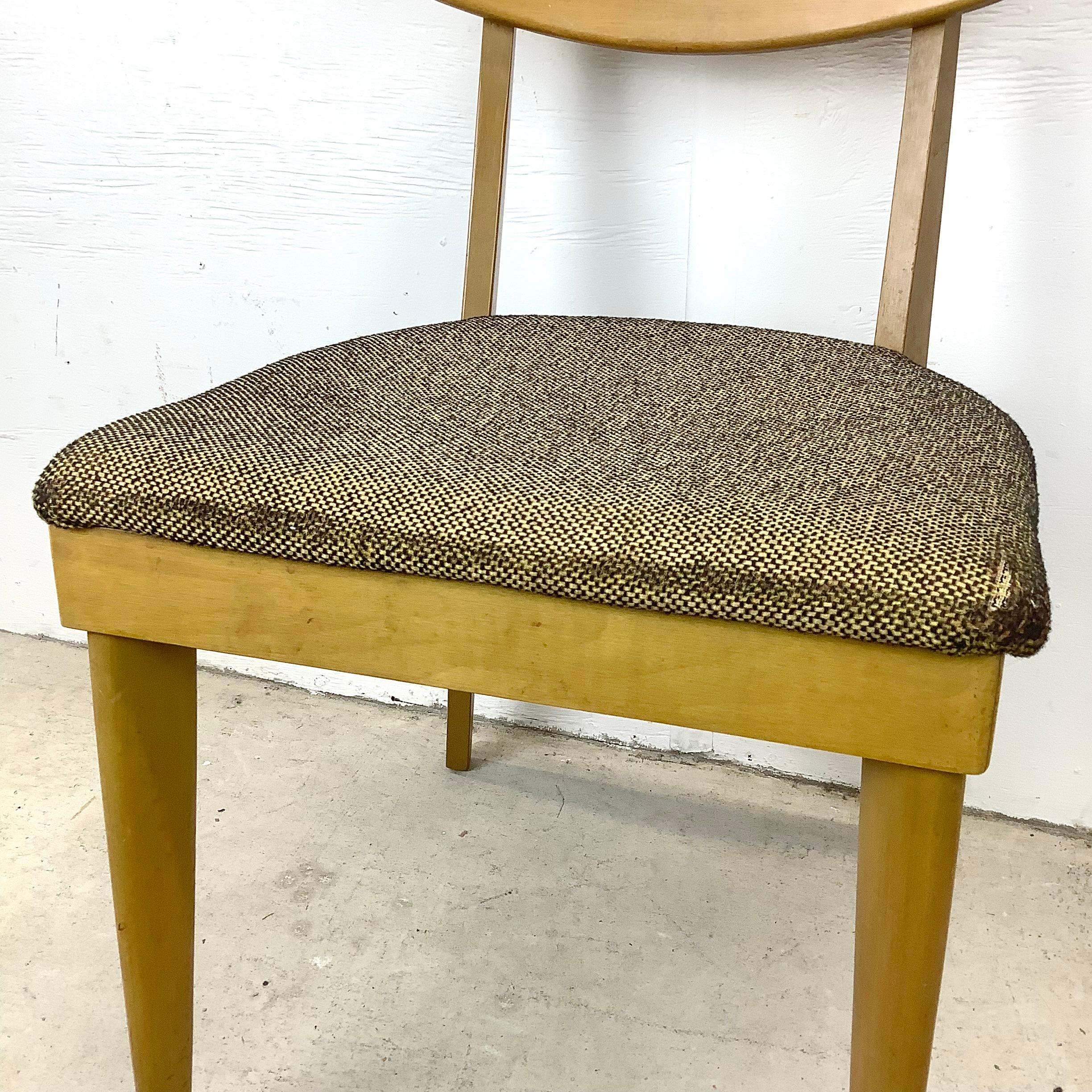 Mid-Century Modern Side Chair by Heywood Wakefield In Good Condition In Trenton, NJ