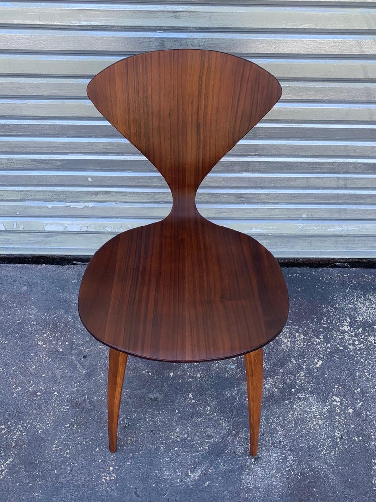American Mid-Century Modern Side Chair by Norman Cherner for Plycraft, circa 1950s