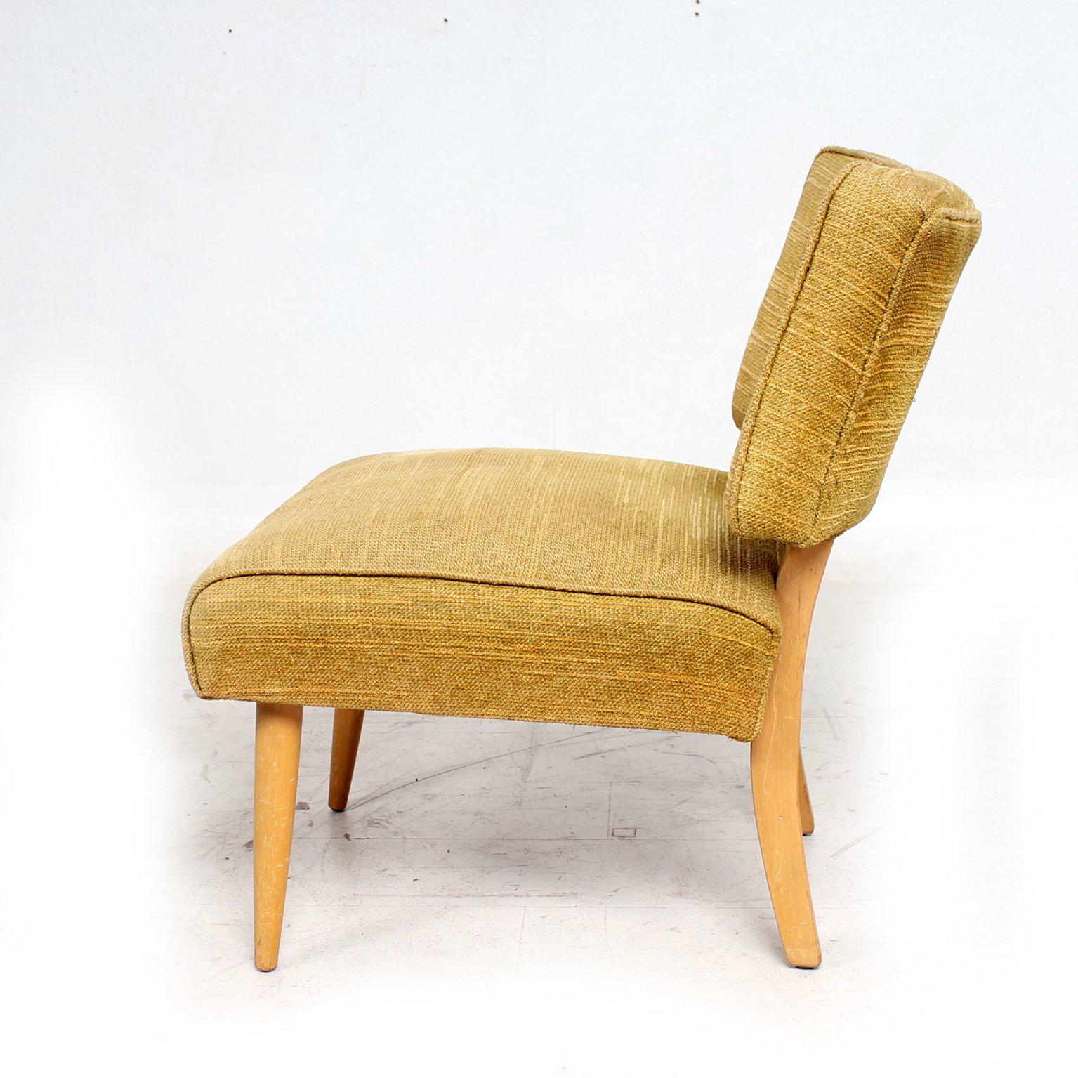 Sassy Blonde Slipper Chair Charming 1950s Billy Haines Modern Side Seat 3