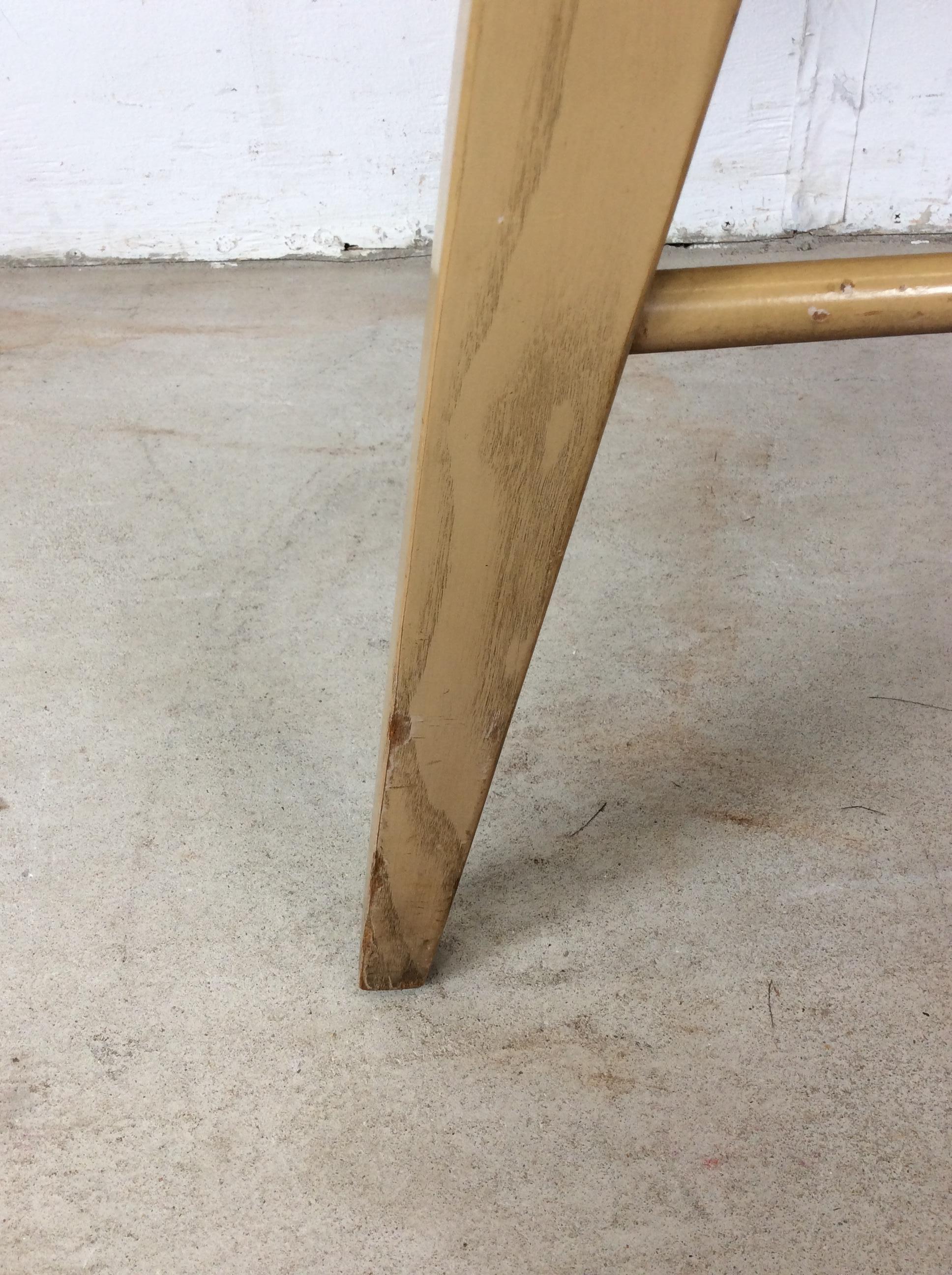 Mid Century Modern Side Chair with Limed Oak Finish im Angebot 8