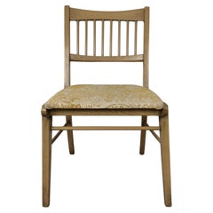 Mid Century Modern Side Chair with Limed Oak Finish