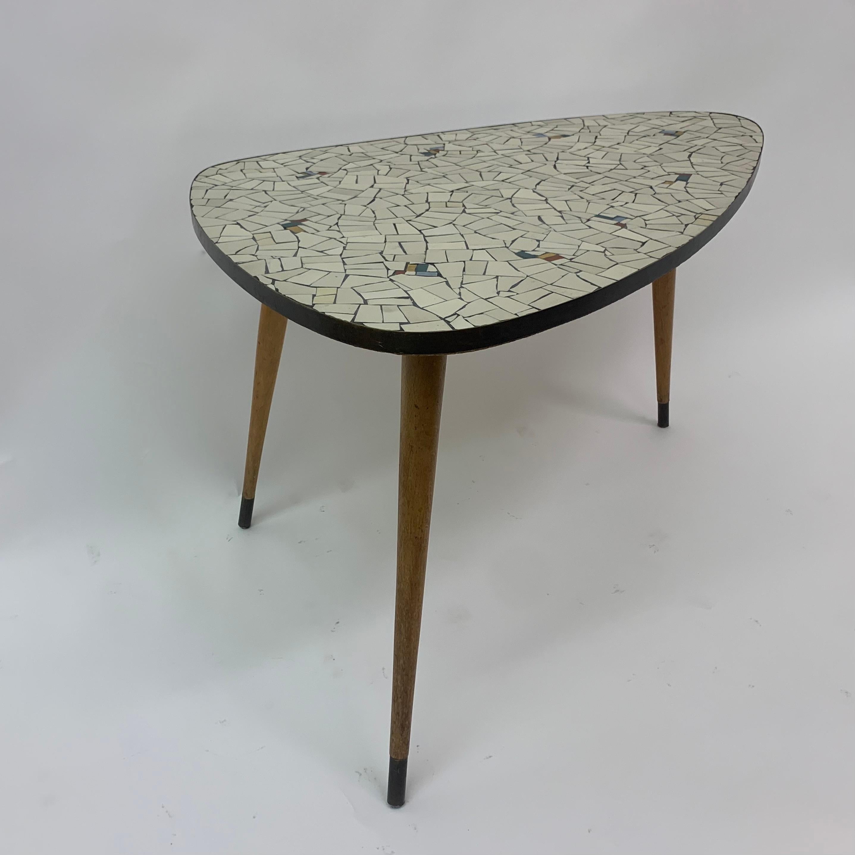 Mid-century modern side table , 1950's  For Sale 11