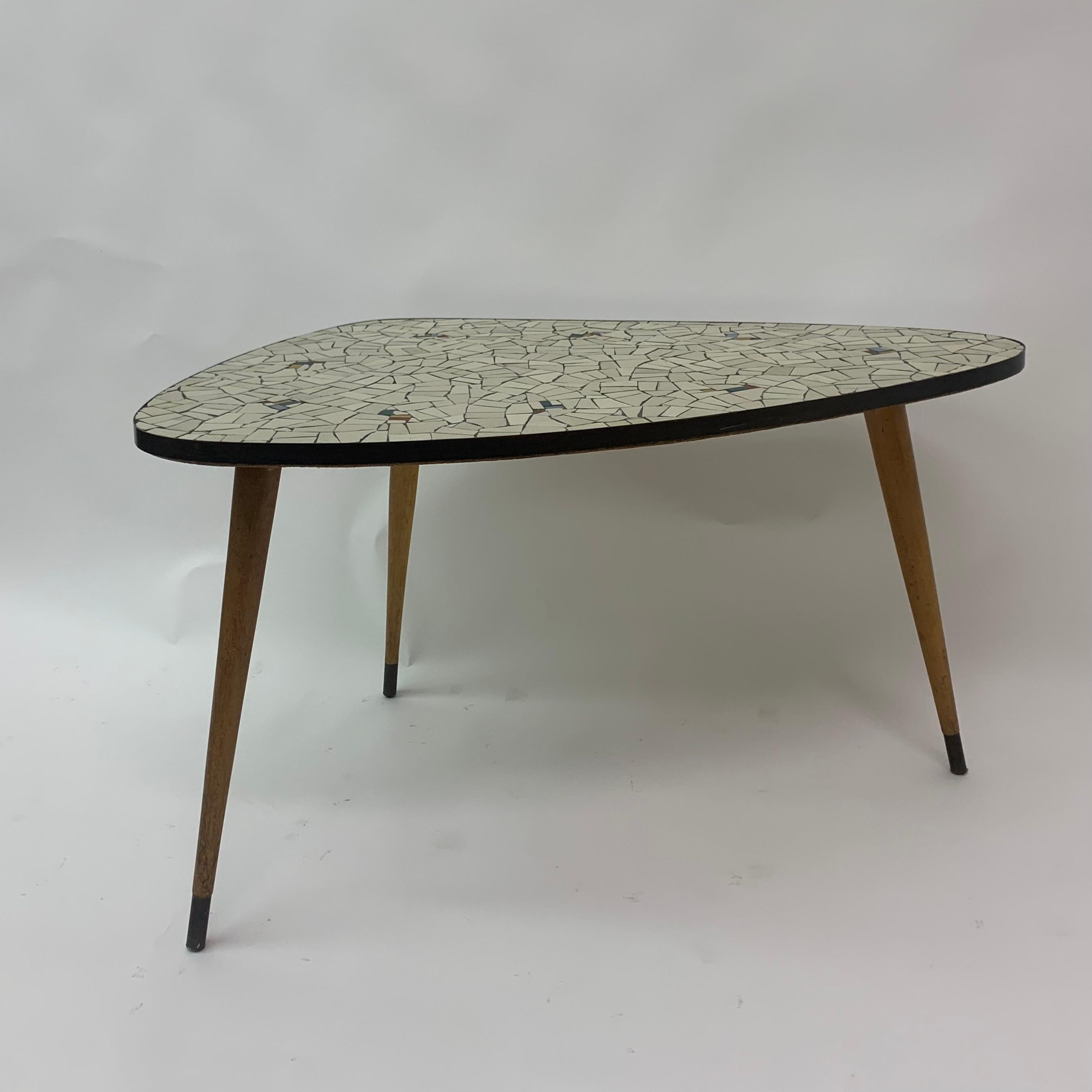 European Mid-century modern side table , 1950's  For Sale