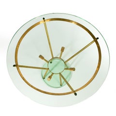 Mid-Century Modern Side Table Attributed to Fontana Arte