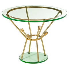 Mid-Century Modern Side Table Attributed to Fontana Arte