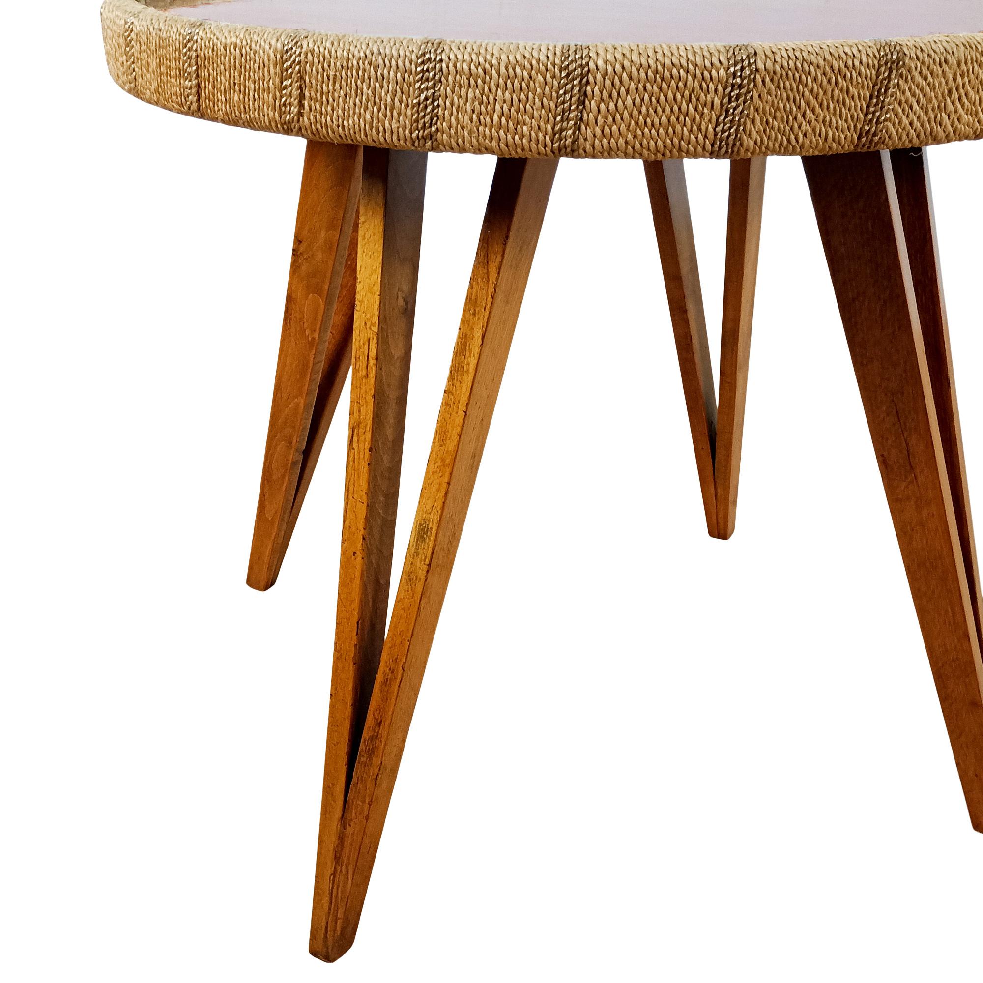 Mid-Century Modern Side Table by Augusto Romano – Italy 1950 In Good Condition For Sale In Girona, ES