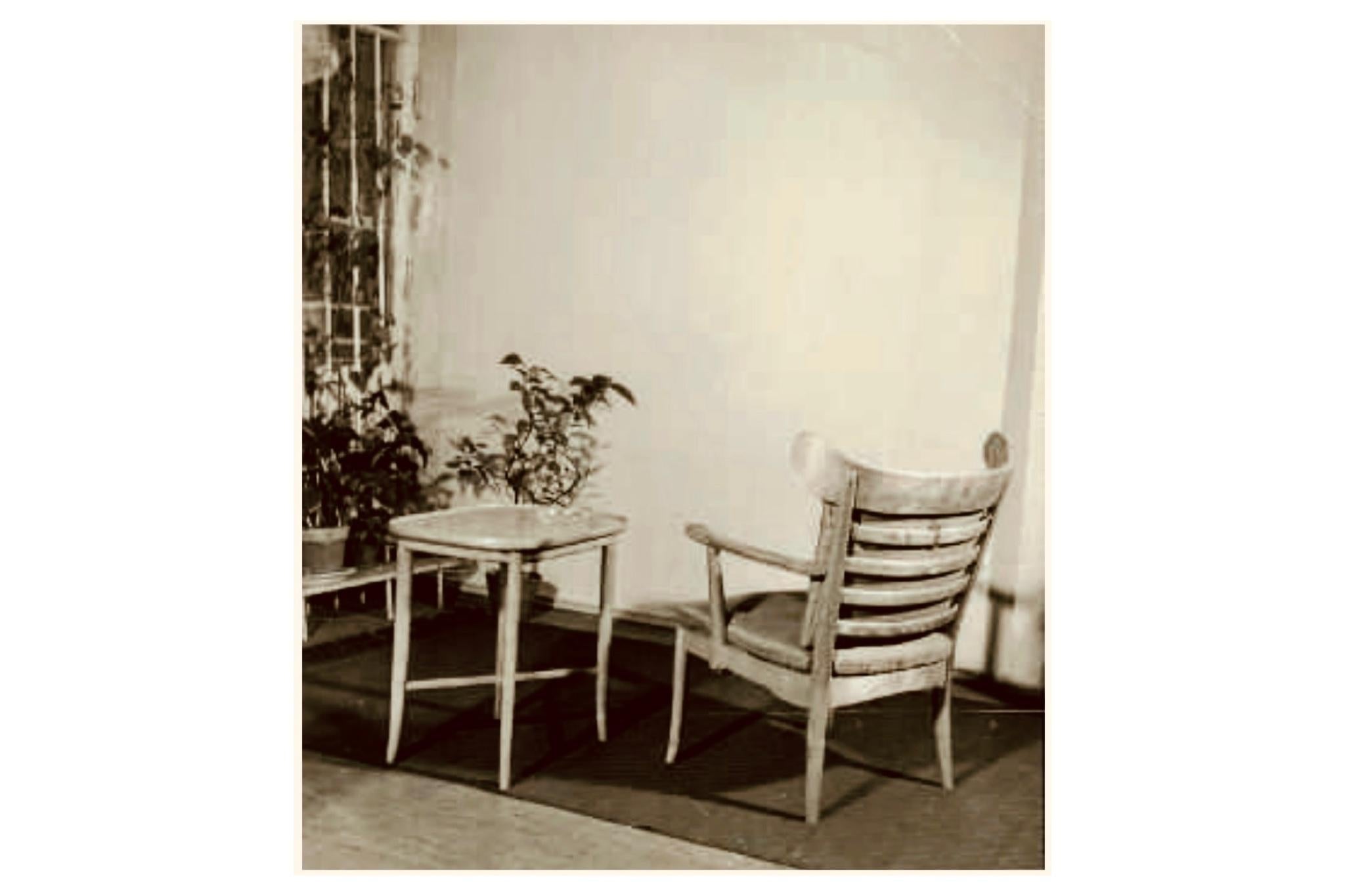 Autre Table d'appoint moderne du milieu du siècle dernier par Carl-Johan Boman, Finlande, années 1940 en vente