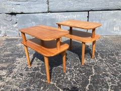Mid Century Modern Side Tables 1950s, End Tables