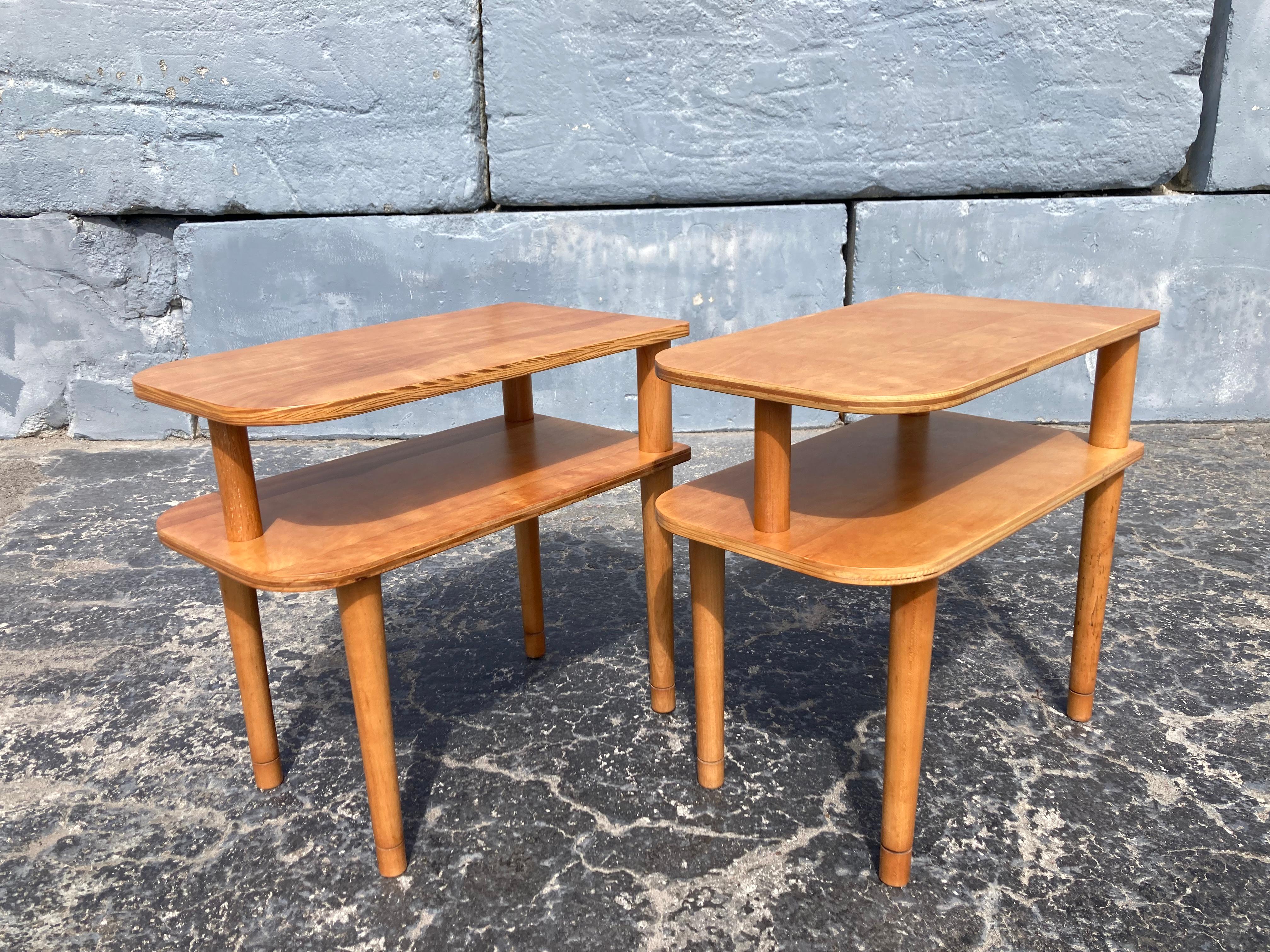 American Mid Century Modern Side Tables 1950s, End Tables For Sale