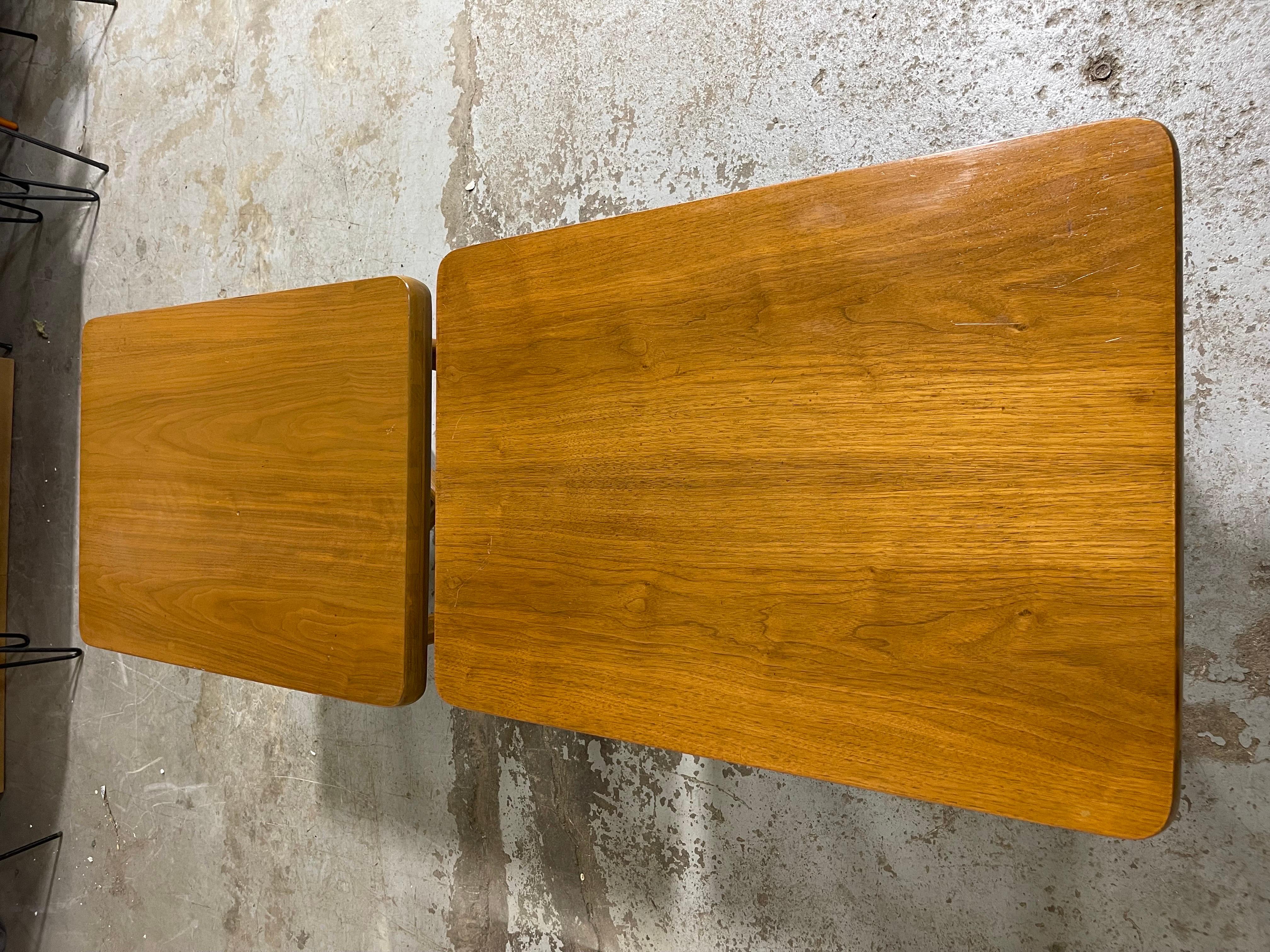 Wood Mid-Century Modern Side Tables After Adrian Pearsall For Sale