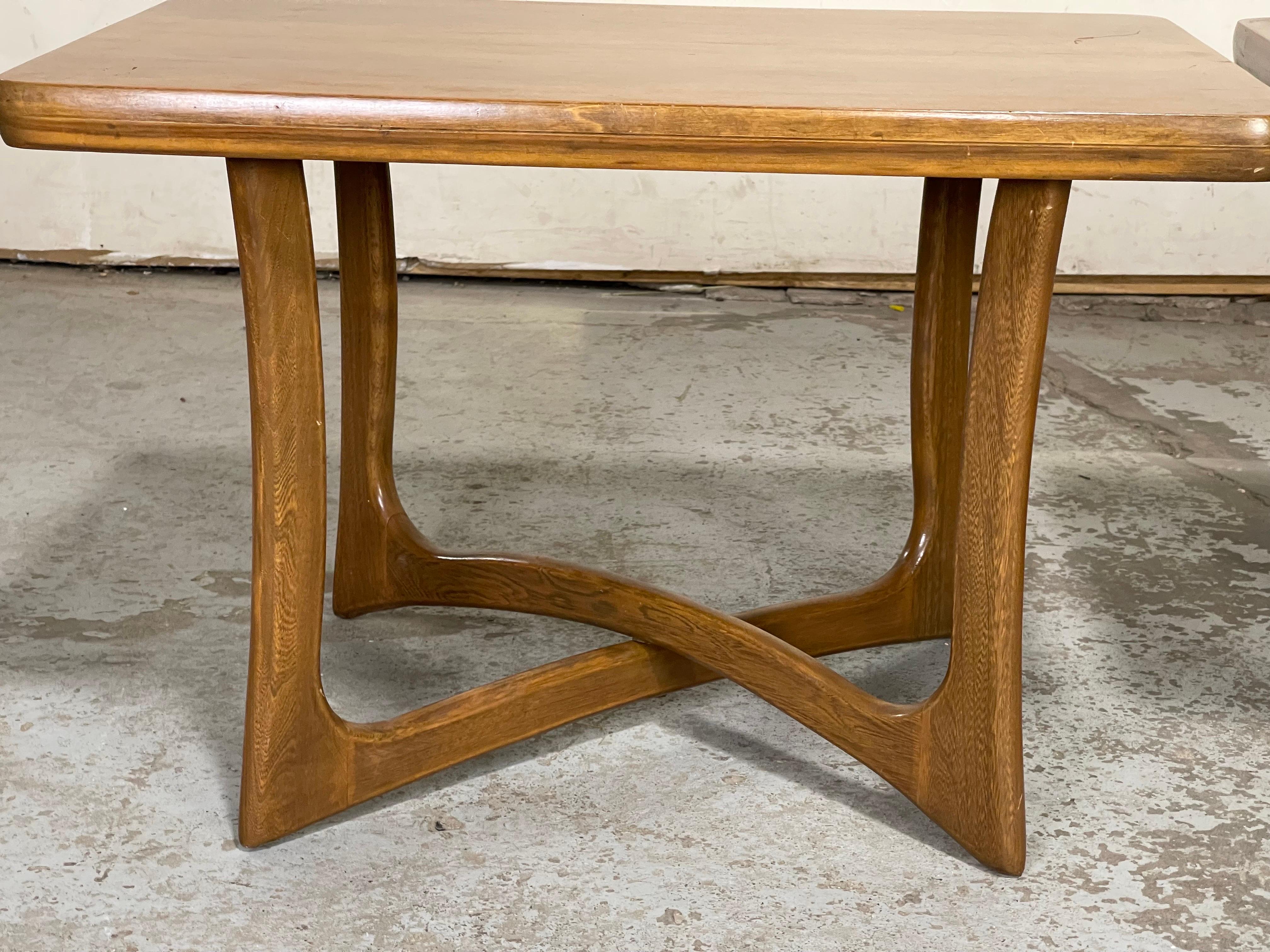 Mid-Century Modern Side Tables After Adrian Pearsall For Sale 3