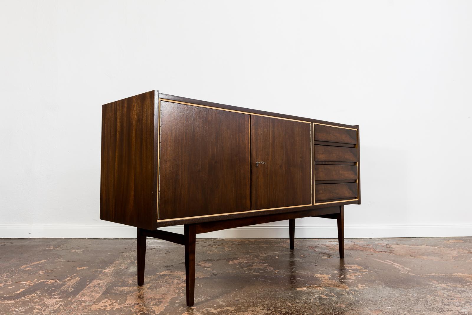Polish Mid Century Modern Sideboard, 1960's For Sale