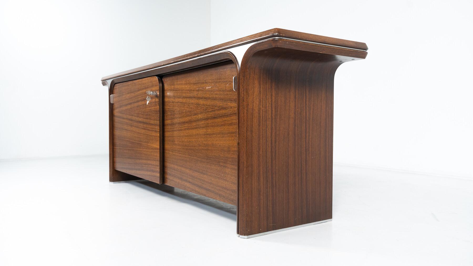 Mid-Century Modern Sideboard, 1970s In Good Condition For Sale In Brussels, BE