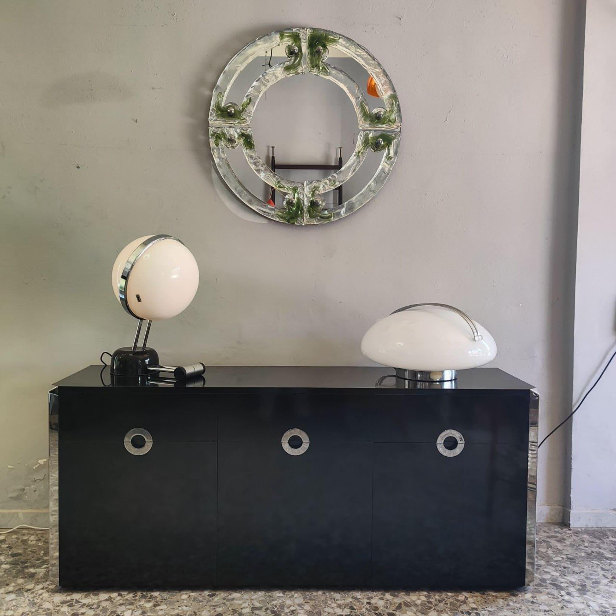 Chrome Mid-century modern sideboard 