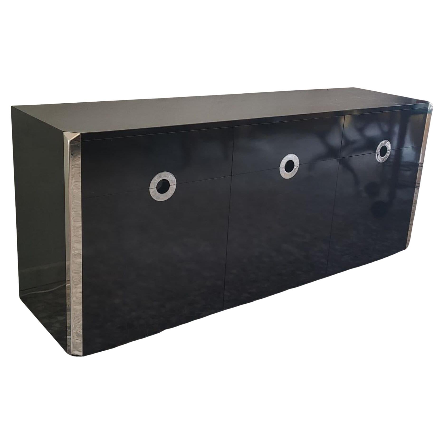 Mid-century modern sideboard "Alveo" by Willy Rizzo for Mario Sabot, Italy 1970s