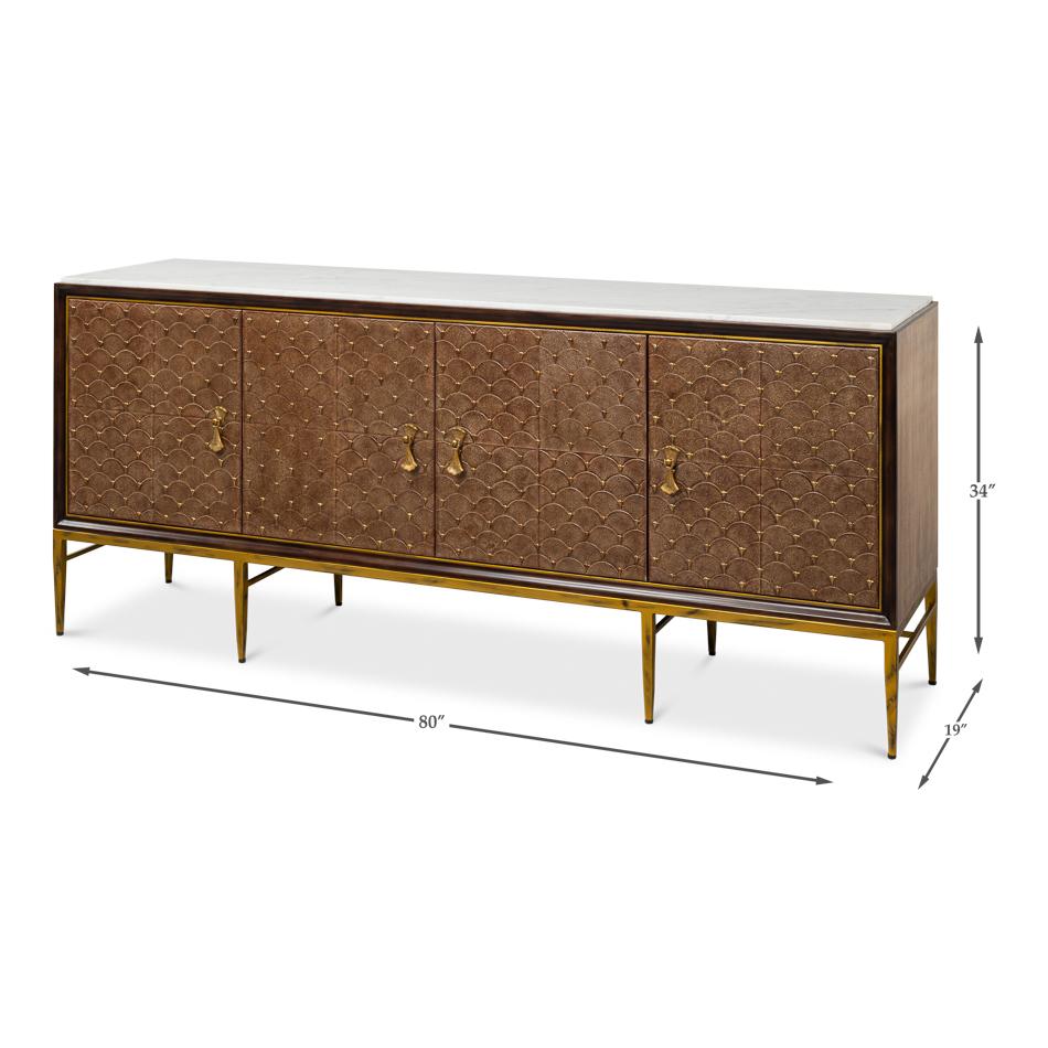 Credenza moderna del metà secolo a buffet in vendita 4