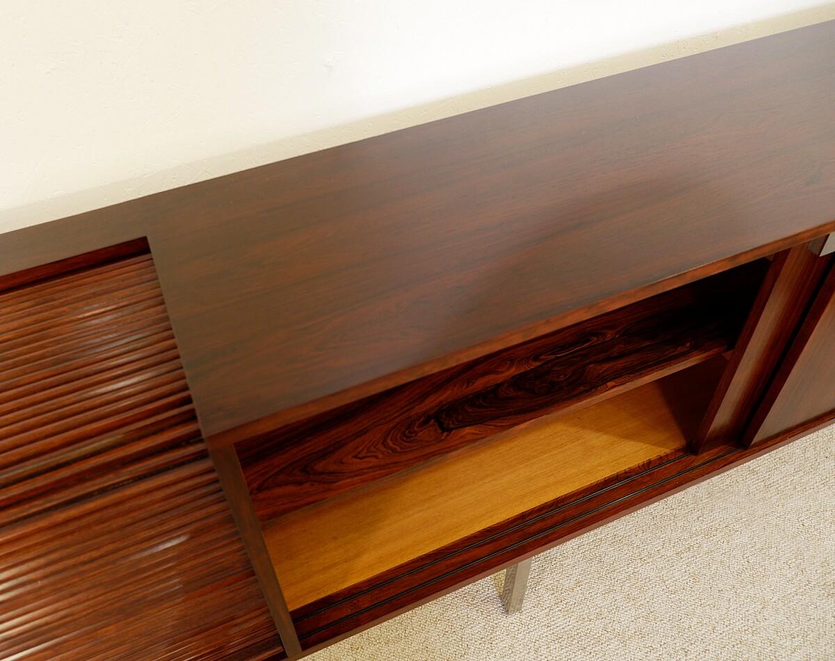 Legno Credenza moderna di metà secolo di Alfred Hendrickx per Belform - Belgio, anni '50 in vendita