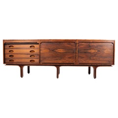 Credenza moderna di metà secolo di Gianfranco Frattini per Bernini, anni '60