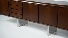 Credenza moderna di metà secolo di Hans Von Klier per Skipper, Italia, anni '70