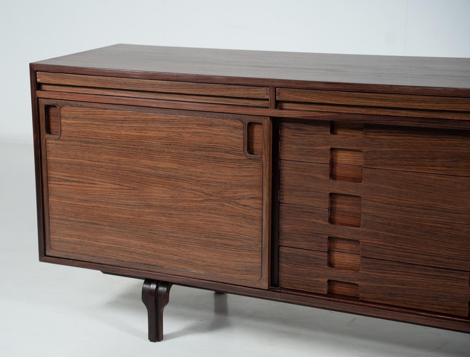 Modernes Sideboard der Jahrhundertmitte von Renato Magri für Cantieri Carugati, Italien, 1960er Jahre im Angebot 13