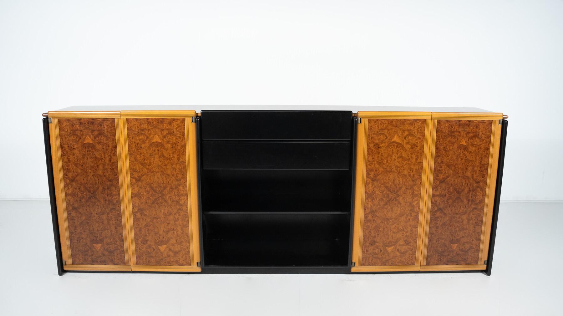 Late 20th Century Mid-Century Modern Sideboard by Tobia Scarpa, 1970s For Sale