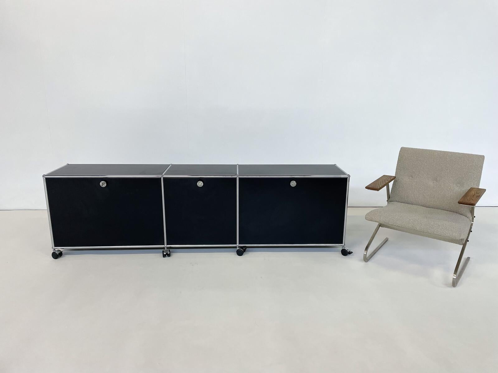 Mid-Century Modern Sideboard by Usm Haller, Swiss, 1960s 4