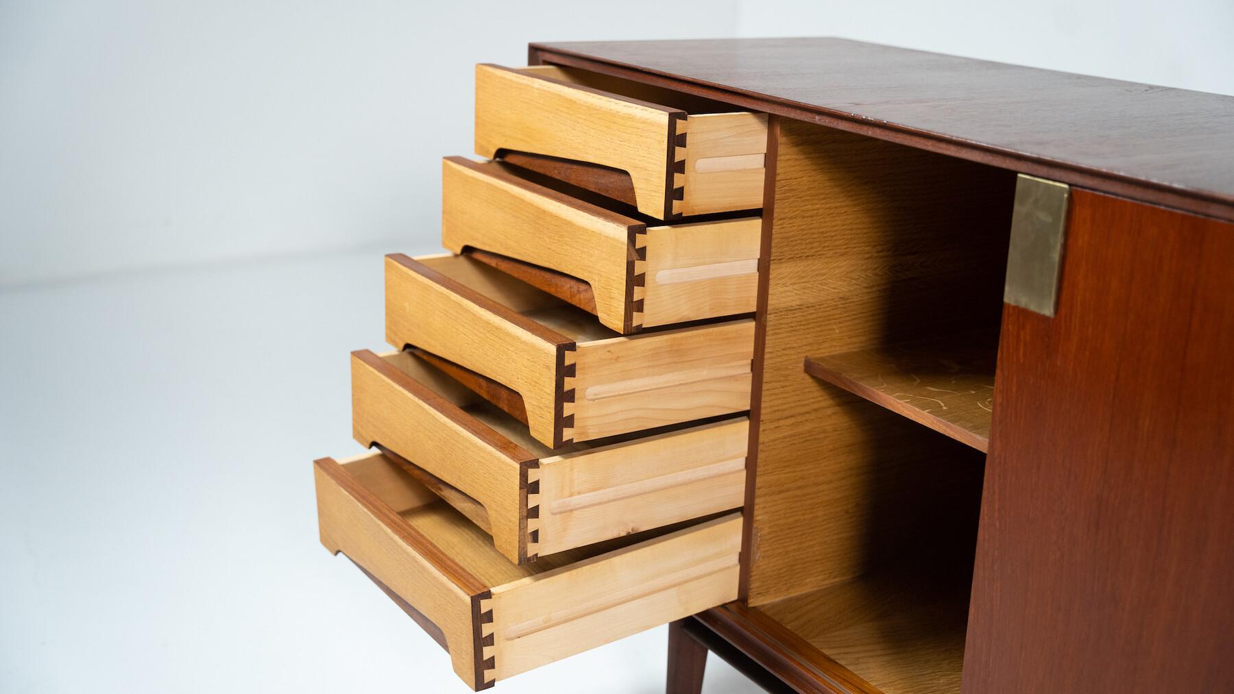 Mid-Century Modern Sideboard by Vittorio Dassi, Italy, 1950s 4