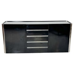 Mid-Century Modern Sideboard by Willy Rizzo for Mario Sabot, 1970s.