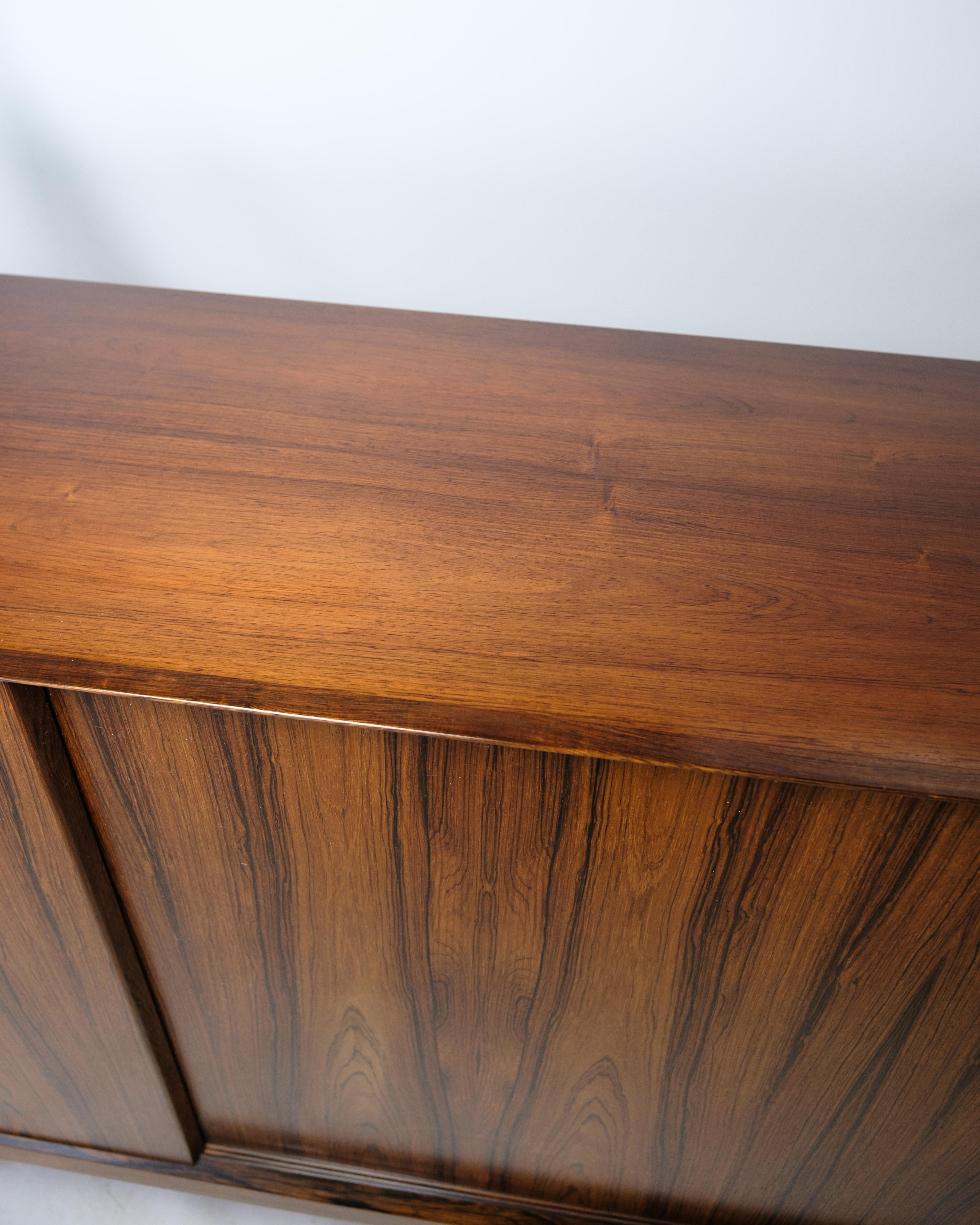 Sideboard In Rosewood Designed By Henry R. Hansen, By Brande Factory From 1960s For Sale 6