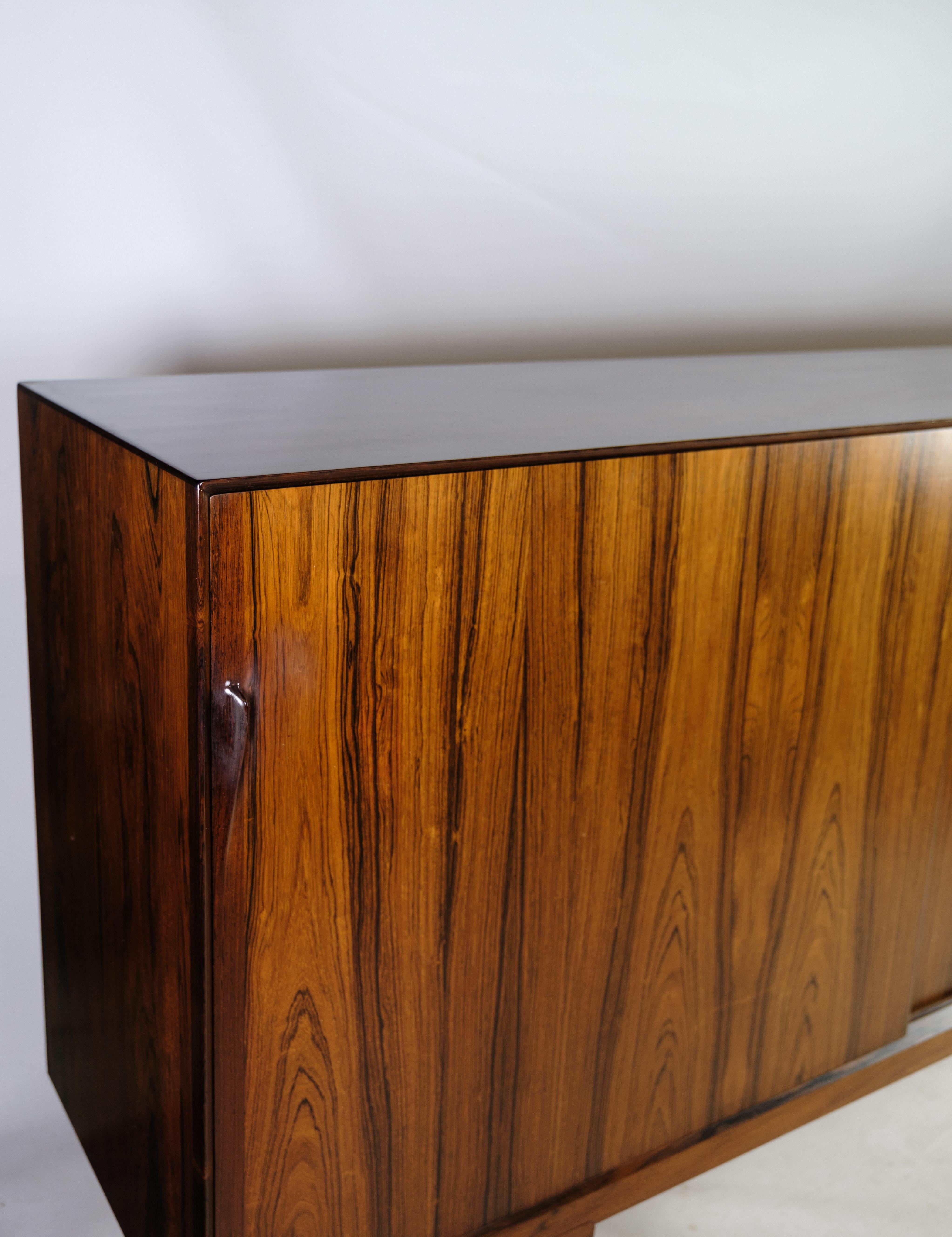 Sideboard In Rosewood Designed By Henry R. Hansen, By Brande Factory From 1960s For Sale 7