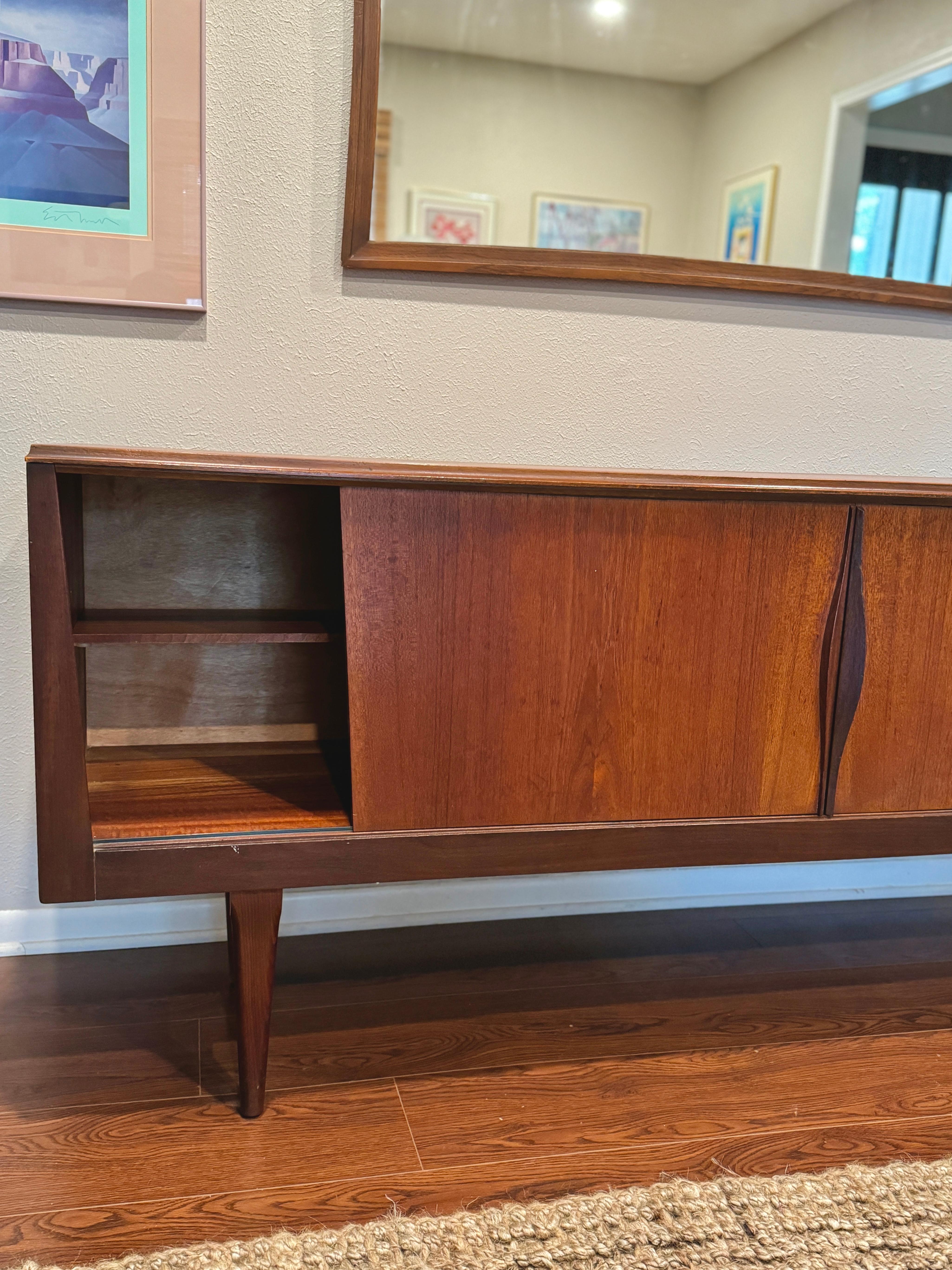 Mid century modern sideboard made of teak, circa 1960’s For Sale 3